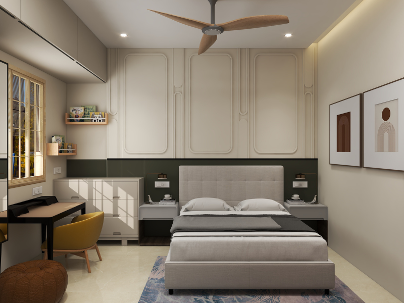 Modern Serenity – Master Bedroom for Swapnil Bansod